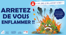 Le brûlage de vos déchets est interdit !